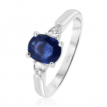 Oval Sapphire Pear Trilogy